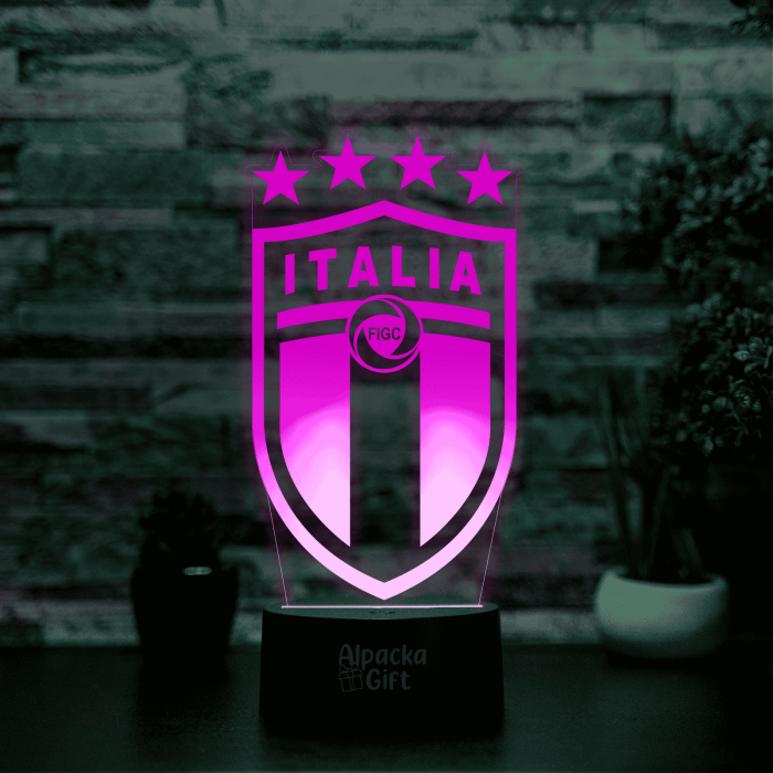 Lampa 3D - Naționala de fotbal a Italiei [3]