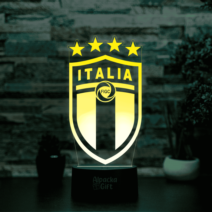 Lampa 3D - Naționala de fotbal a Italiei [2]