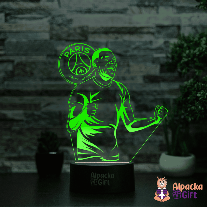 Lampa 3D - Kylian Mbappé [5]