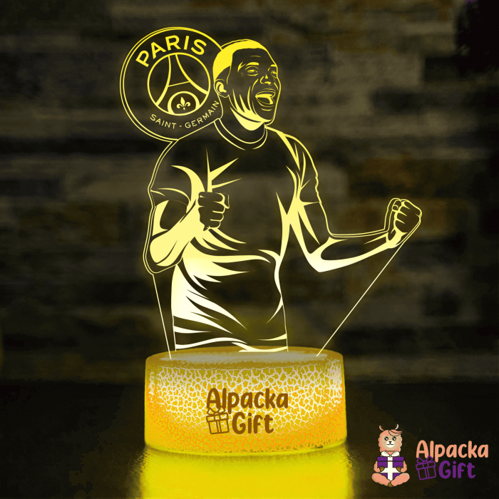 Lampa 3D - Kylian Mbappé [3]