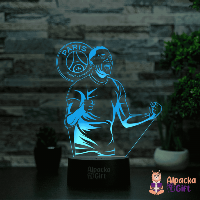 Lampa 3D - Kylian Mbappé [2]