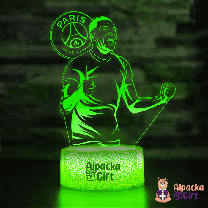 Lampa 3D - Kylian Mbappé [5]