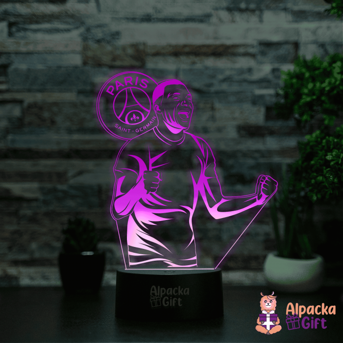 Lampa 3D - Kylian Mbappé [3]