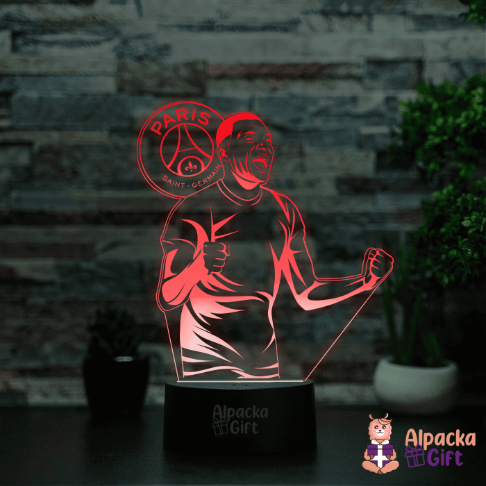 Lampa 3D - Kylian Mbappé [4]