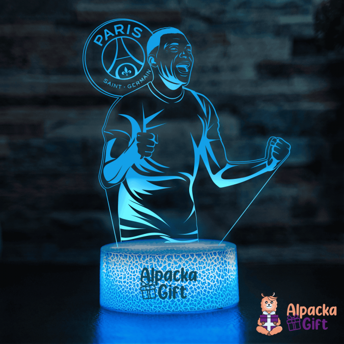 Lampa 3D - Kylian Mbappé [4]