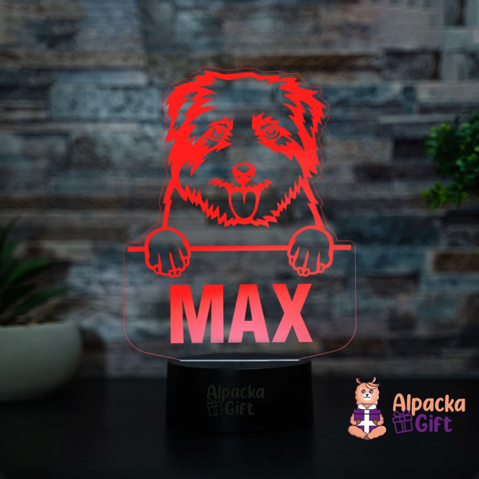 Lampă 3D - Norfolk Terrier [2]