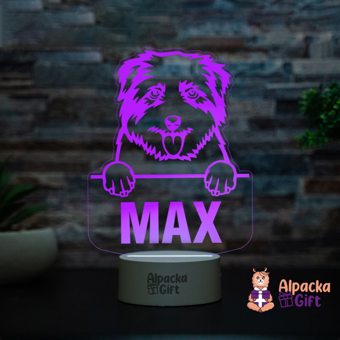 Lampă 3D Norfolk Terrier [2]