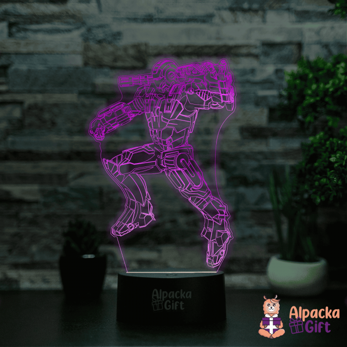 Lampă 3D -Omul de Fier 3 [2]