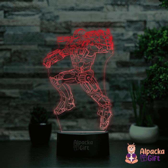 Lampă 3D -Omul de Fier 3 [3]