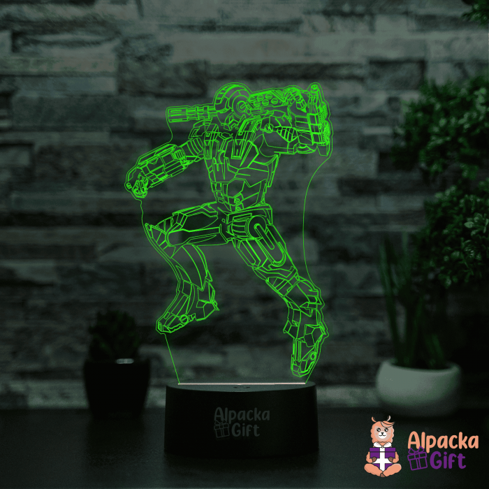 Lampă 3D -Omul de Fier 3 [5]