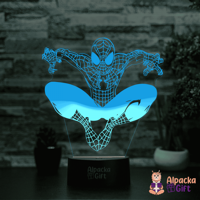 Lampa 3D - Omul Paianjen [5]