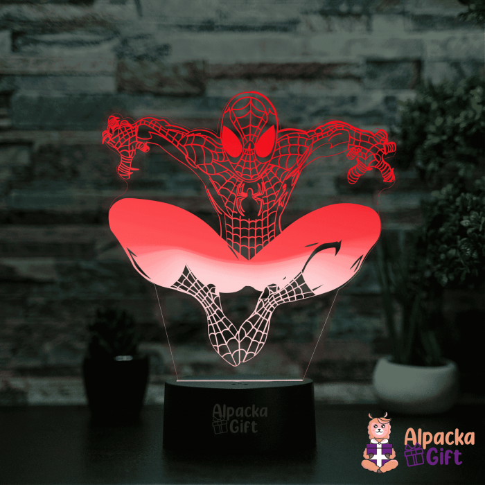 Lampa 3D - Omul Paianjen [3]