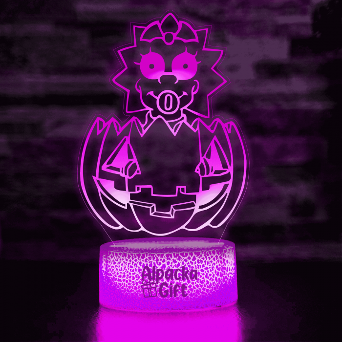 Lampa 3D - Maggie Simpson [3]