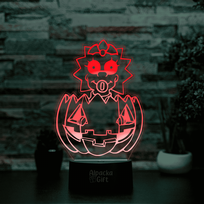 Lampa 3D - Maggie Simpson [4]