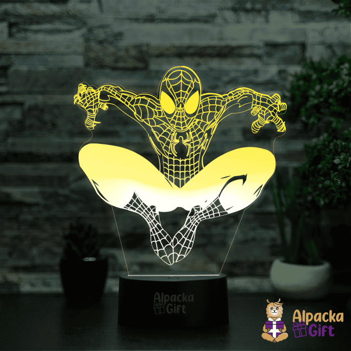 Lampa 3D - Omul Paianjen [4]