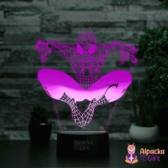 Lampa 3D - Omul Paianjen [2]