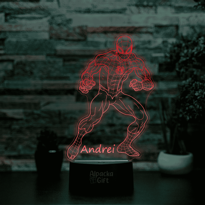 Lampa 3D - Omul Paianjen 2 [4]