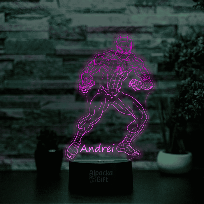 Lampa 3D - Omul Paianjen 2 [3]