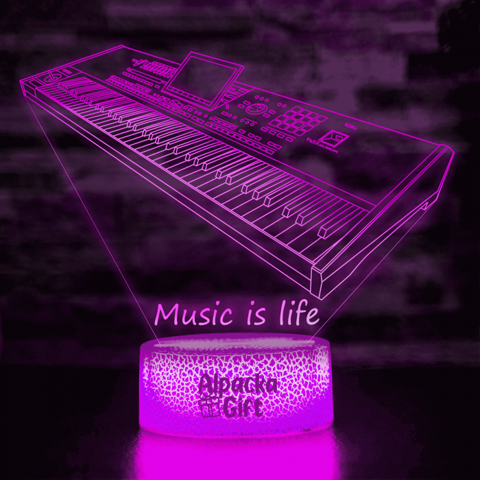 Lampă 3D - Orgă [2]