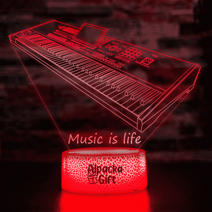 Lampă 3D - Orgă [5]