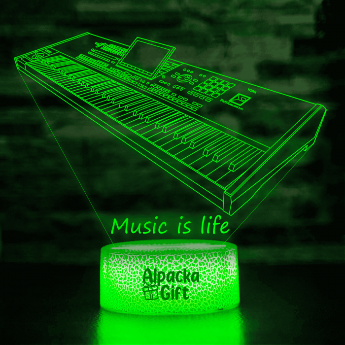 Lampă 3D - Orgă [3]