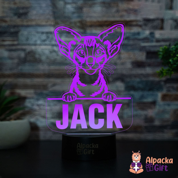 Lampă - 3D Oriental Shorthair Shortcut [4]