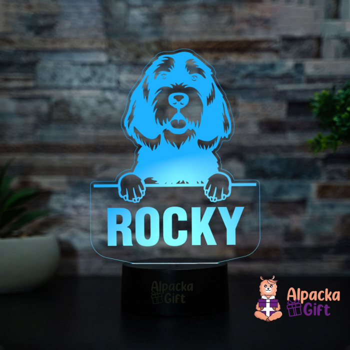 Lampă 3D - Otterhound [2]