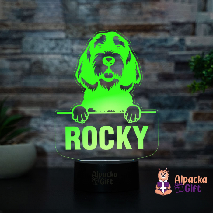 Lampă 3D - Otterhound [3]