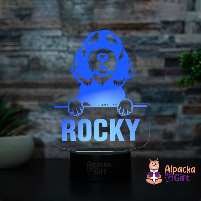 Lampă 3D - Otterhound [4]