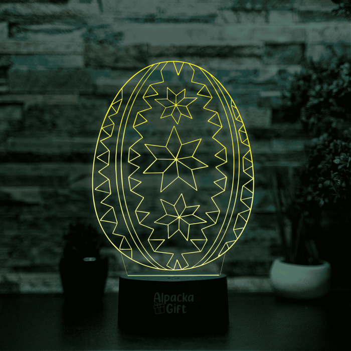 Lampă 3D - Ou de Paște 5 [2]