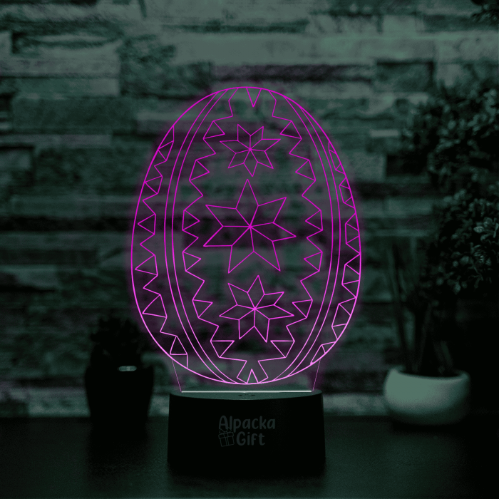 Lampă 3D - Ou de Paște 5 [3]