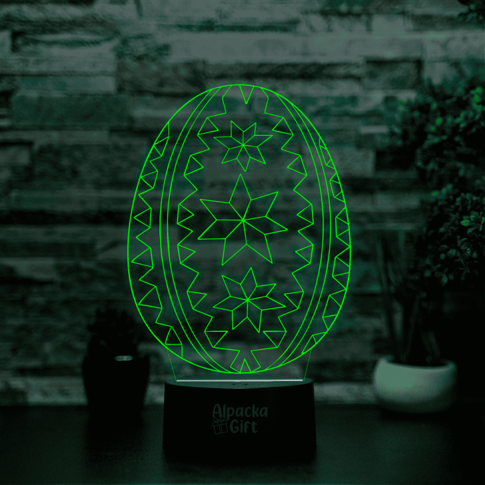 Lampă 3D - Ou de Paște 5 [5]