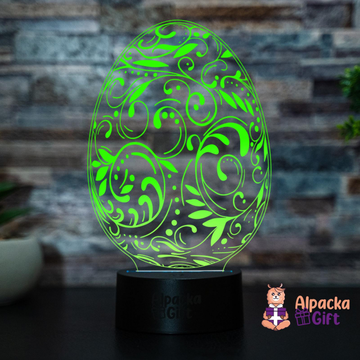 Lampă 3D - Ou de Paște 2 [3]
