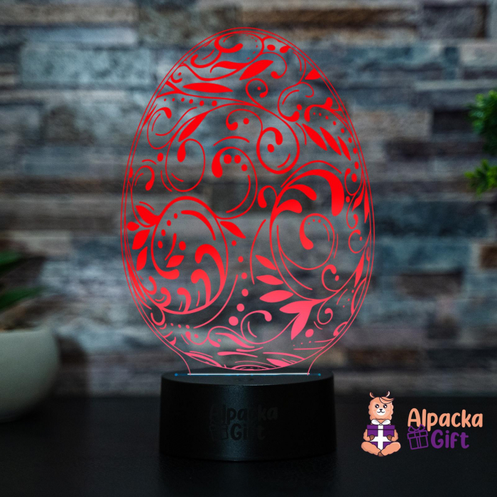 Lampă 3D - Ou de Paște 2 [2]