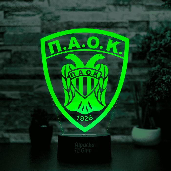 Lampa 3D - PAOK Salonic [5]