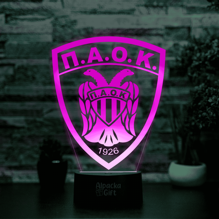 Lampa 3D - PAOK Salonic [3]