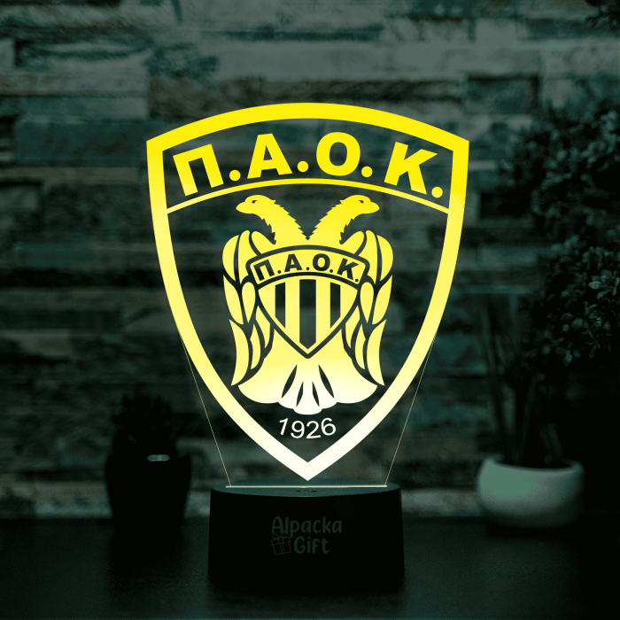 Lampa 3D - PAOK Salonic [2]