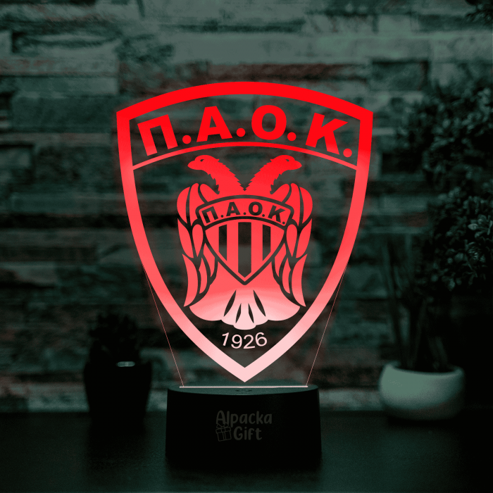 Lampa 3D - PAOK Salonic [4]