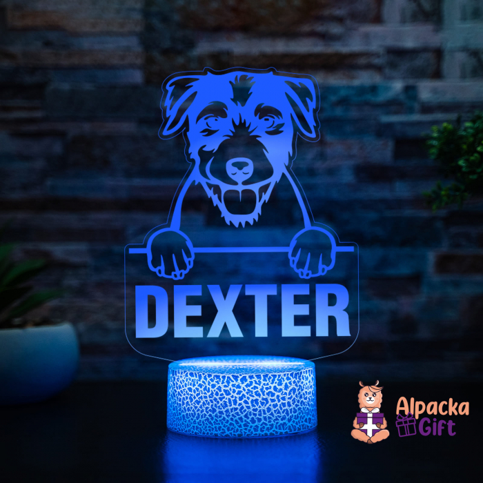 Lampă 3D Parson Russell Terrier [2]