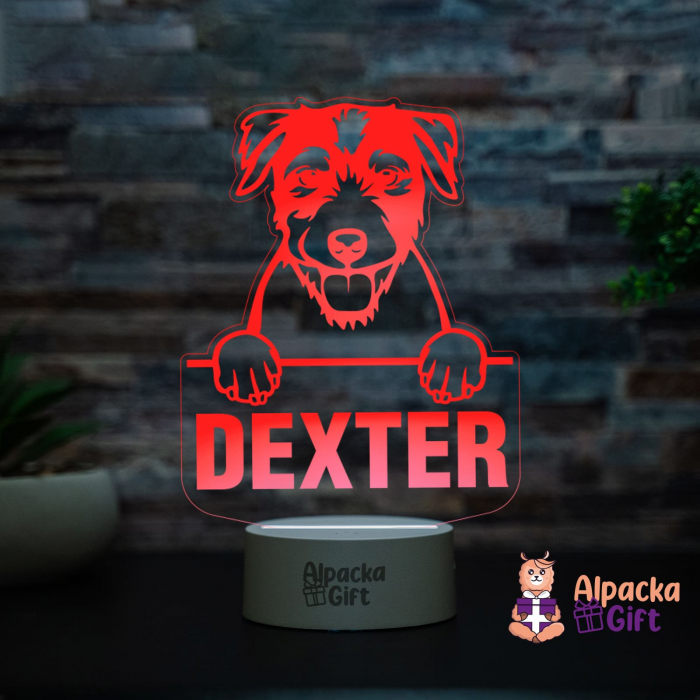 Lampă 3D Parson Russell Terrier [3]
