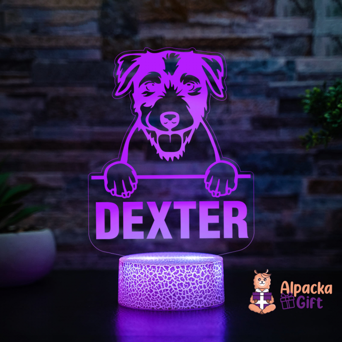 Lampă 3D Parson Russell Terrier [3]