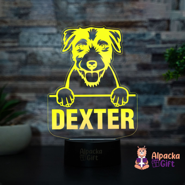 Lampă 3D Parson Russell Terrier [3]