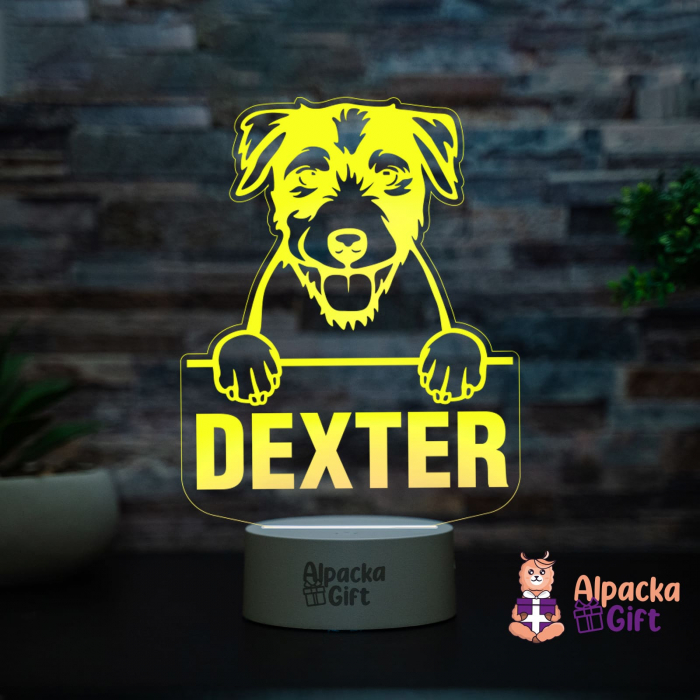 Lampă 3D Parson Russell Terrier [2]