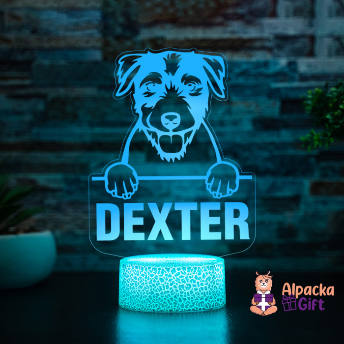 Lampă 3D Parson Russell Terrier [5]