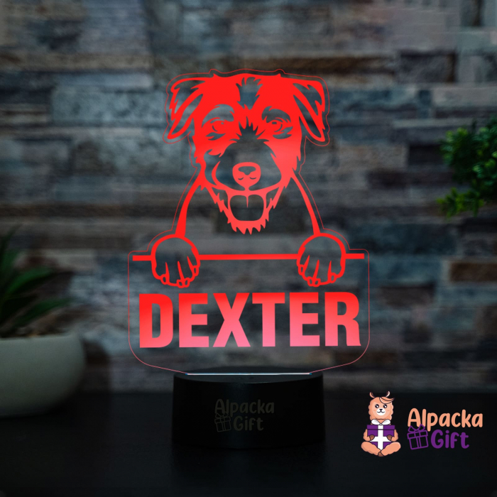 Lampă 3D Parson Russell Terrier [4]