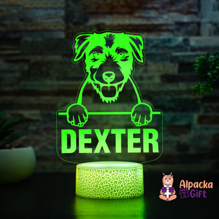 Lampă 3D Parson Russell Terrier [4]
