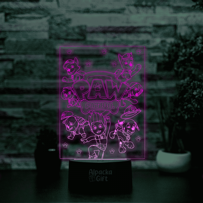 Lampă 3D - Paw Patrol 2 [2]