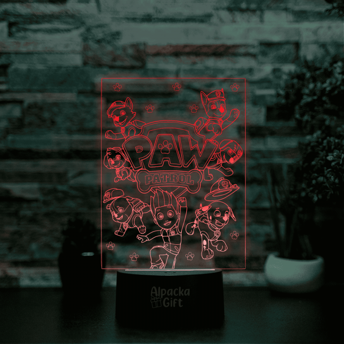 Lampă 3D - Paw Patrol 2 [5]
