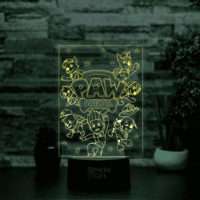 Lampă 3D - Paw Patrol 2 [4]