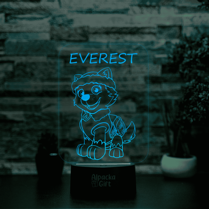 Lampă 3D - Paw Patrol - Everest [3]